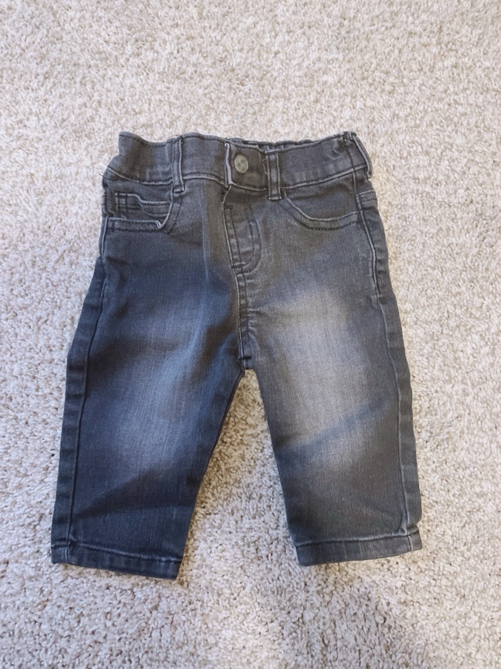 Garanimals Black Denim Pants 3-6 Months
